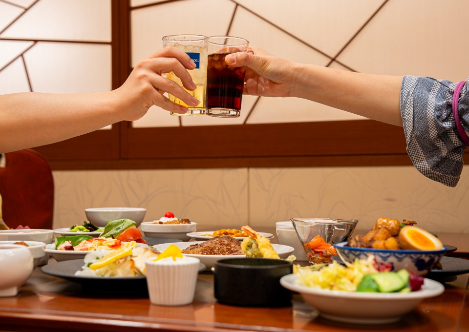 ソフトドリンク乾杯